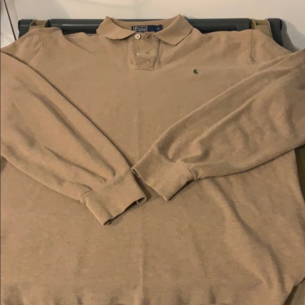 Polo mens longsleeve polo-type shirt